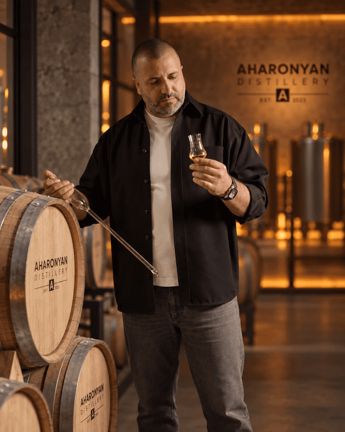Арам Ааронян – основатель Aharonyan Distillery