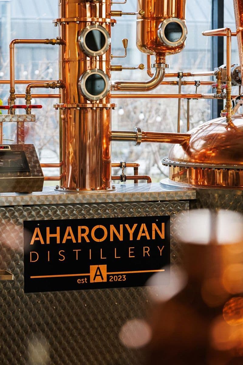 Искусство дистилляции — медный аппарат Aharonyan Distillery