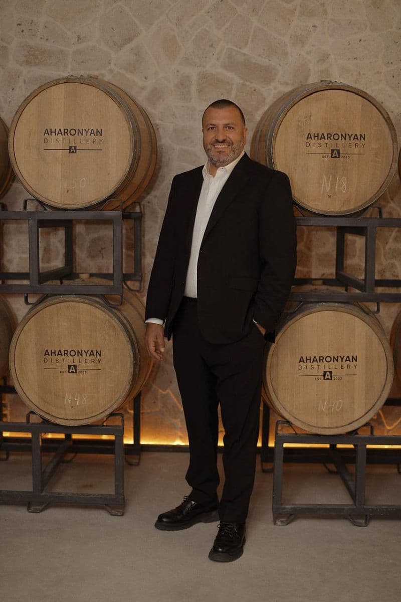 Арам Ааронян — основатель Aharonyan Distillery